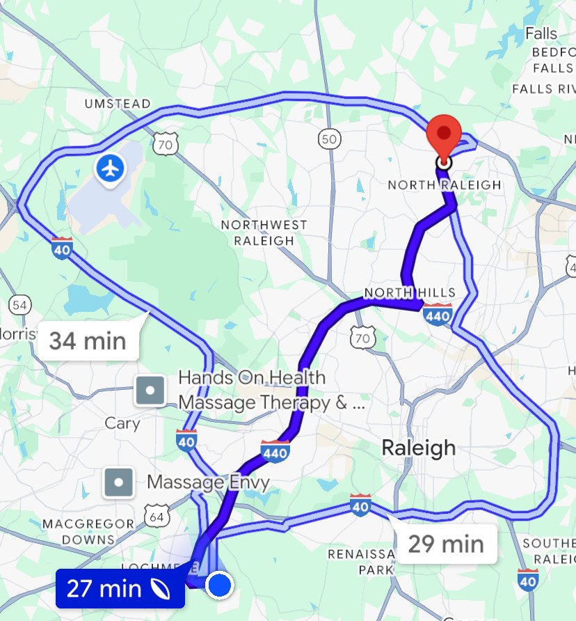 Massage spa near Cary, NC